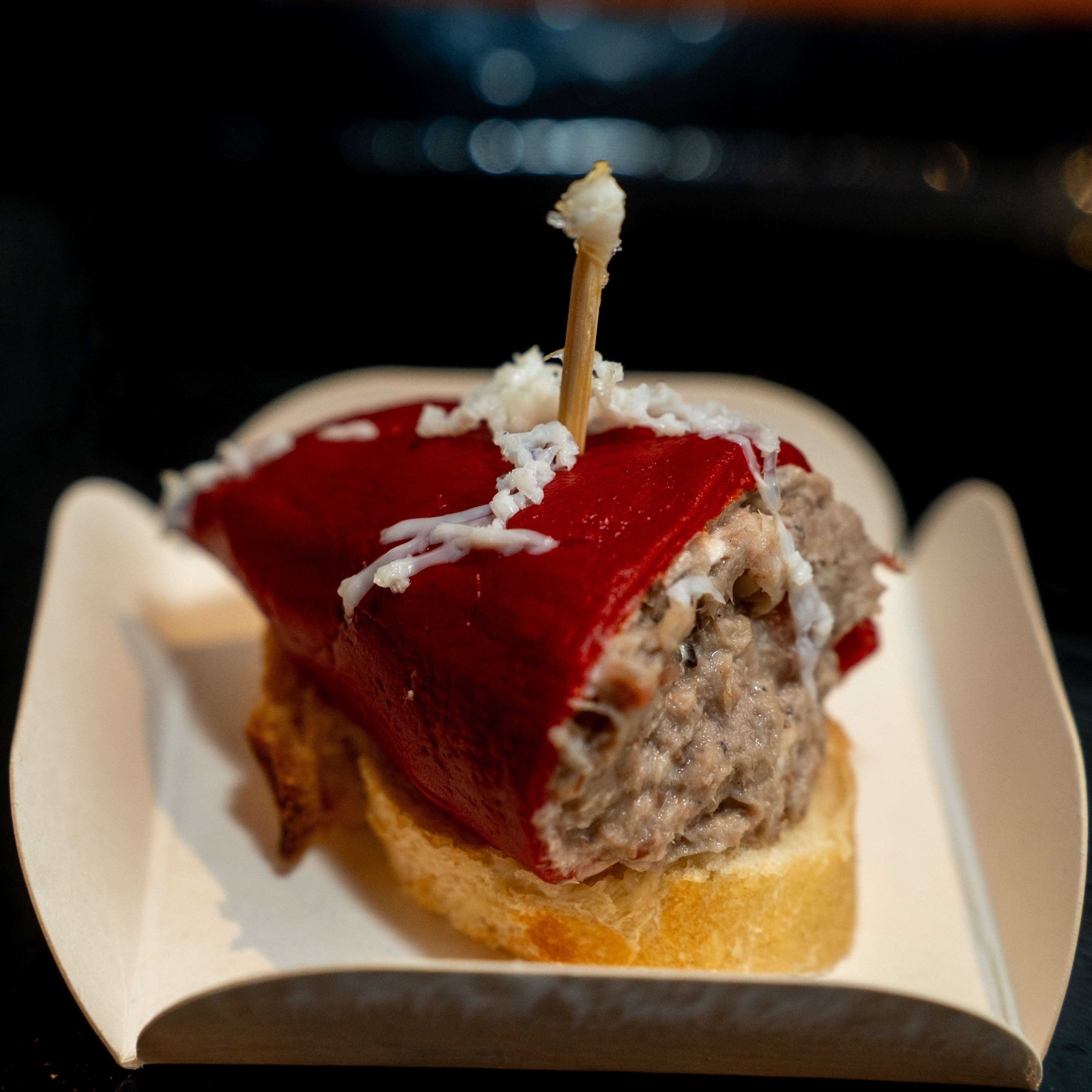 Tapas piments et sardine